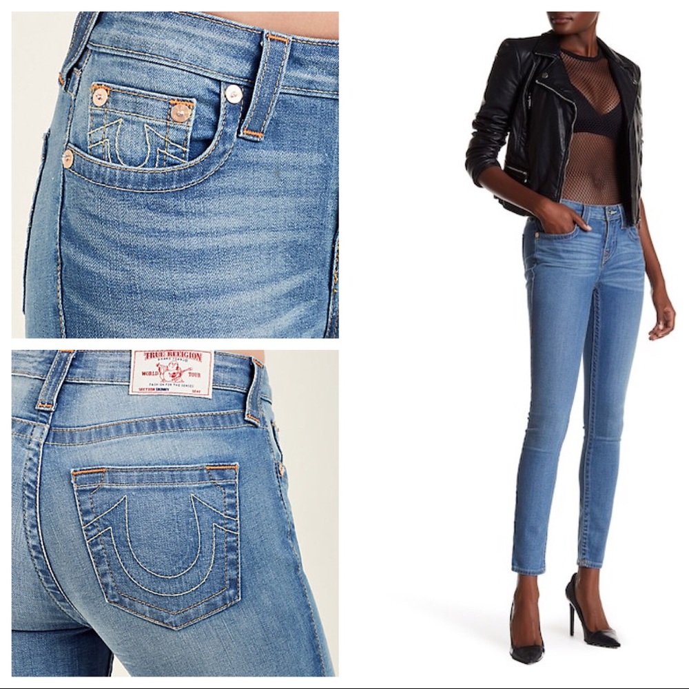 New with tags! True Religion Curvy Skinny Jeans